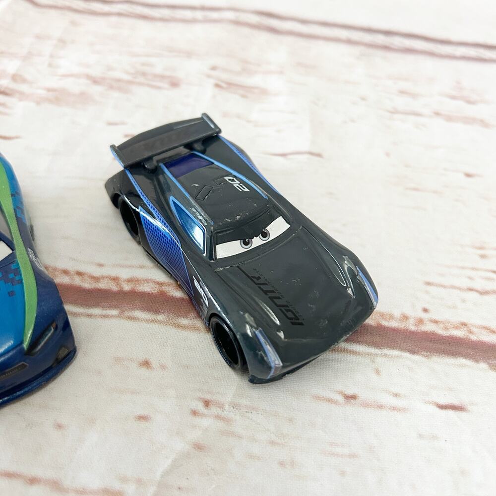 DISNEY PIXAR CARS Diecast Lot of 4 Jackson Storm Tex Dinoco WGP Racers 1:55 - Picture 6 of 6